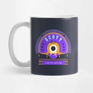 This is scott name style Mug